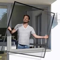 Framed Window Fly Screen | 130x150cm | Anthracite Frame