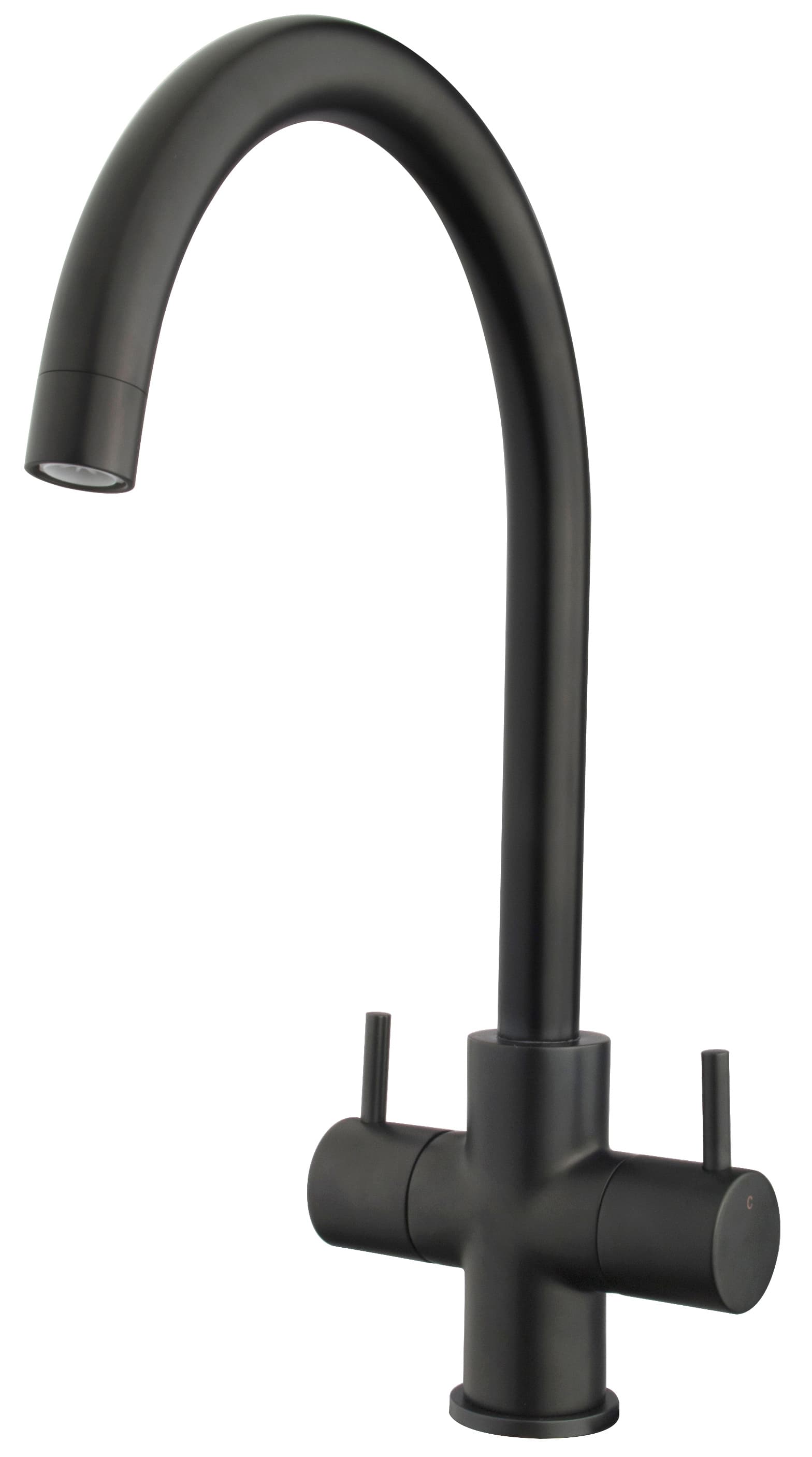 Chantilly Monoblock Sink Mixer Matt Black