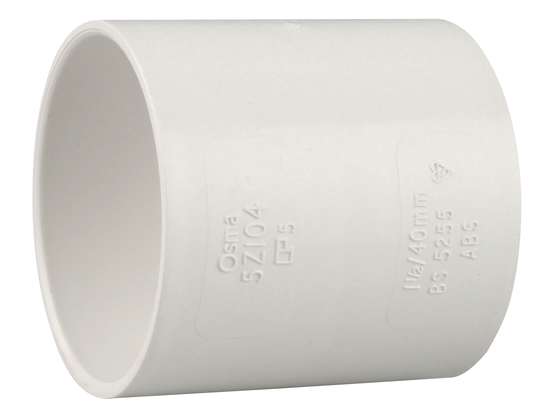 Wavin OsmaWeld double socket 40mm white
