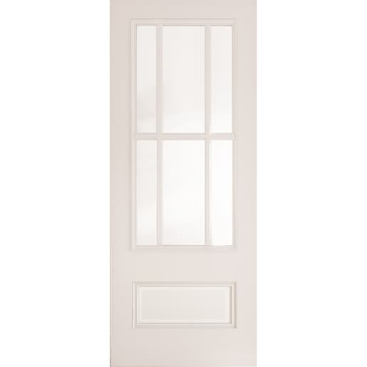 Deanta Canterbury White Primed Bevelled Glaze 1981mm x 686mm x 35mm