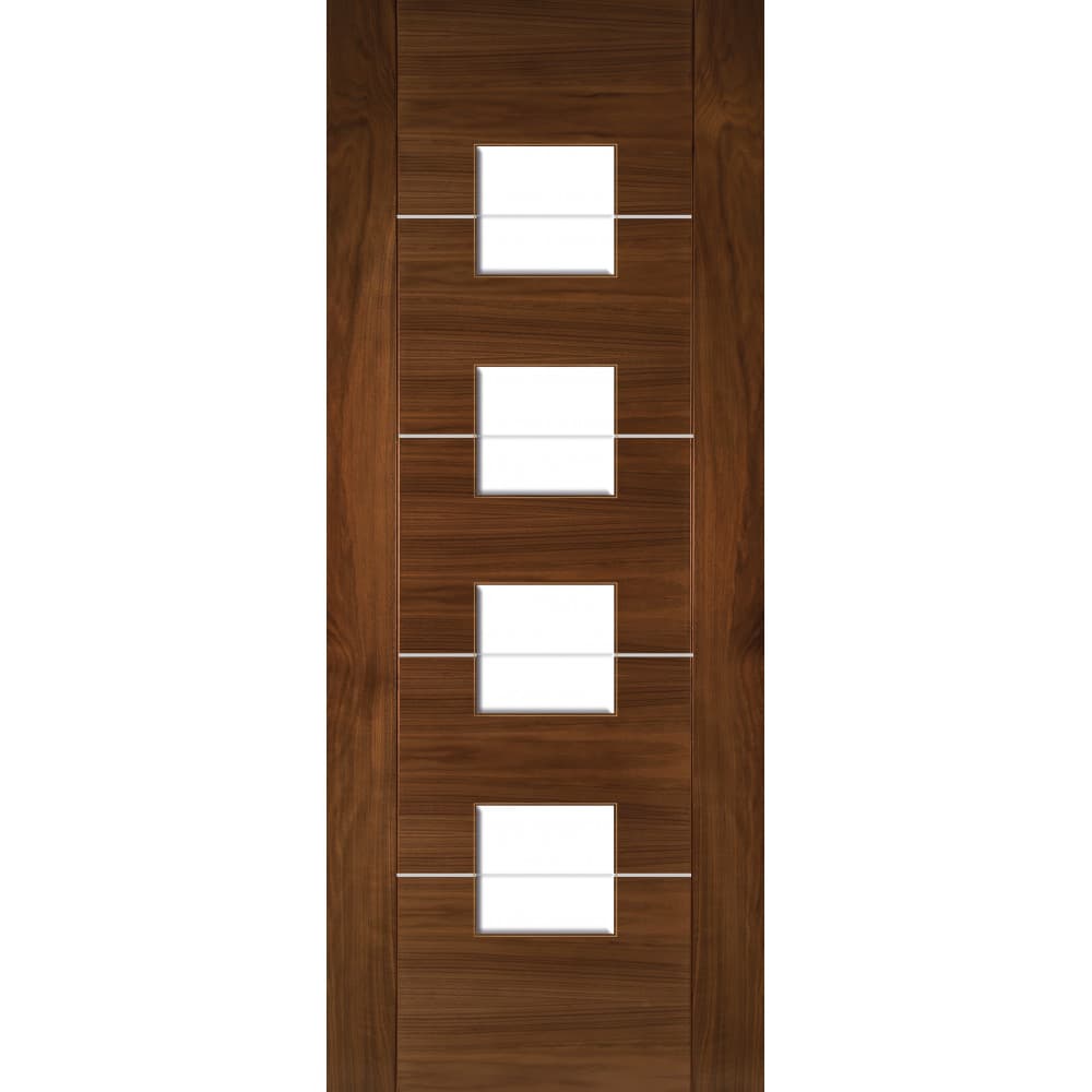 Deanta Valencia Prefinished Walnut Glazed 1981mm x 686mm x 35mm