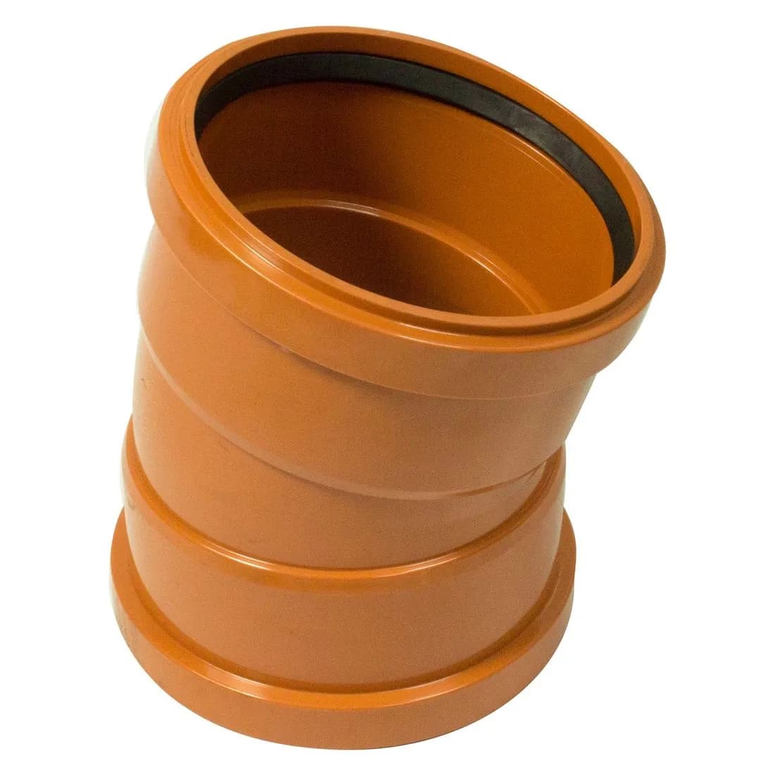 Double Socket 15 Degree Bend 110Mm Underground D567