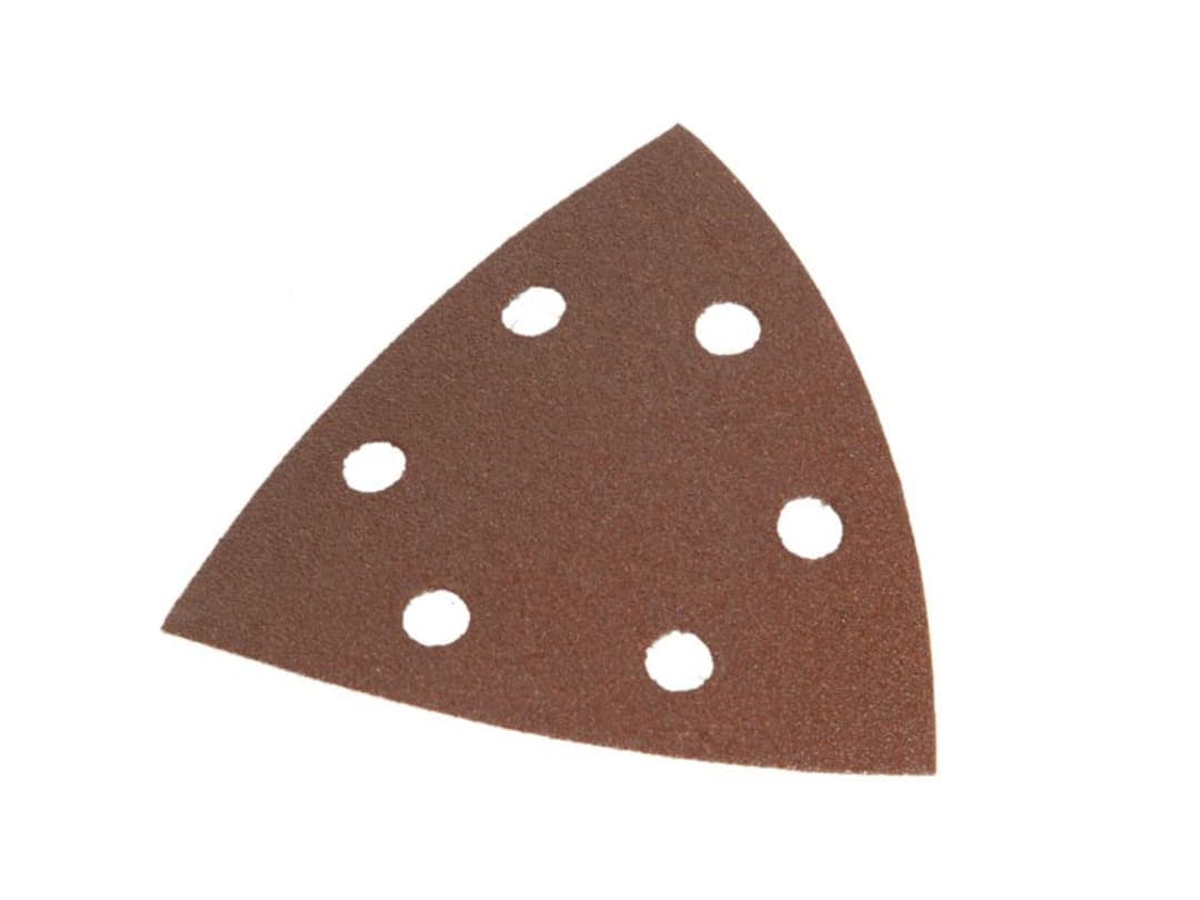 Faithfull Delta Hook & Loop Sanding Sheets TR2 93mm Fine (Pack 25) FAIADSS120