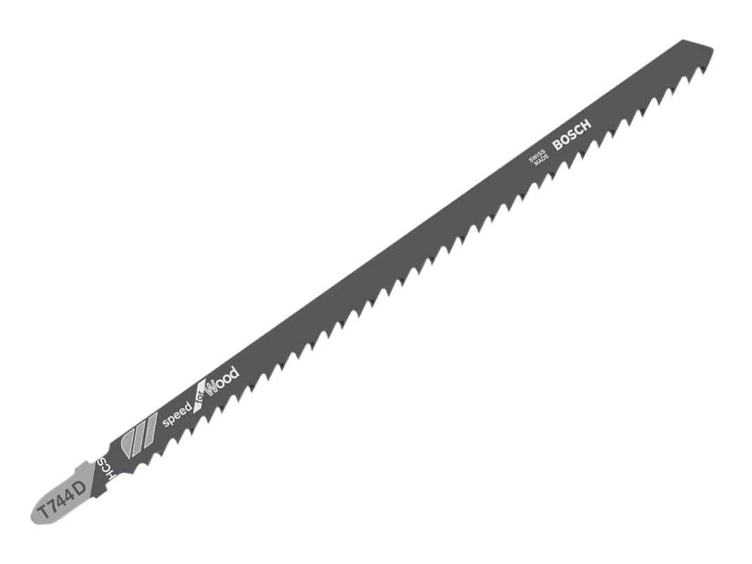 Bosch Powertool Accessories T 744 D Speed for Wood Jigsaw Blade 180mm Pack of 3 2608663314