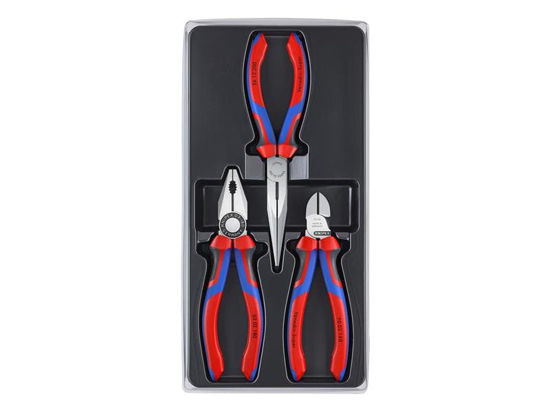 Knipex 00 20 11 Assembly Pack Pliers Set 3 Piece