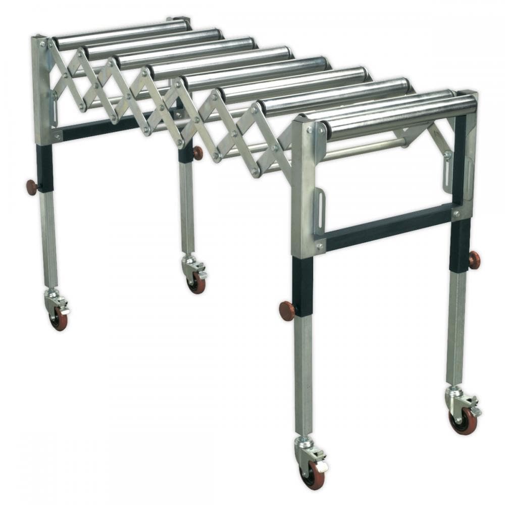 Sealey RS911F Adjustable Roller Stand 450-1300Mm 130Kg Capacity
