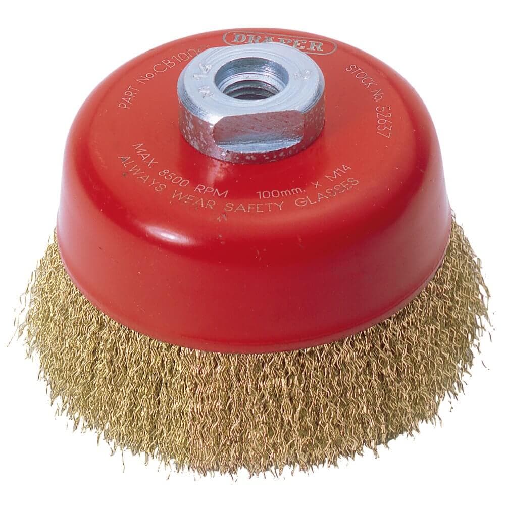 Draper Expert 52637 Crimped Wire Cup Brush 100Mm M14 each