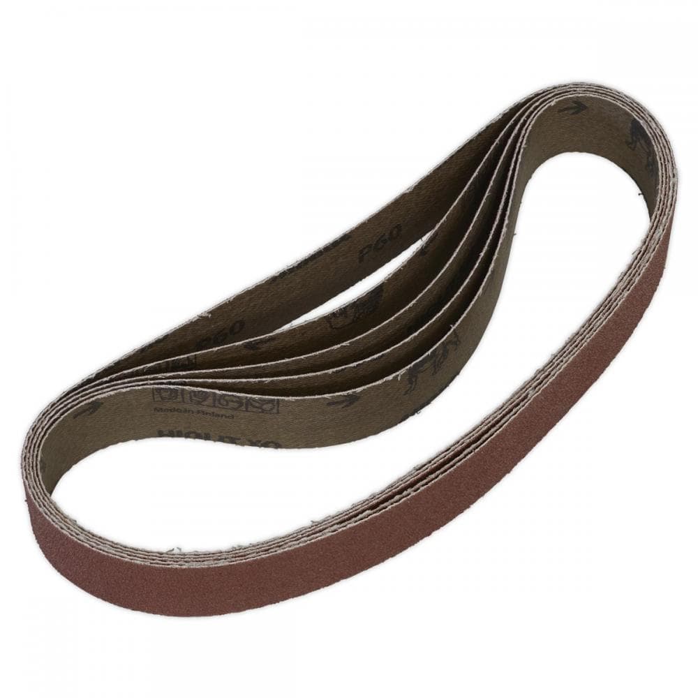 Sealey SB0010 Sanding Belt 30 X 540Mm 60Grit Pack Of 5