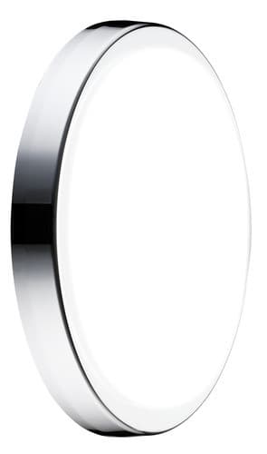 Decorative Indoor Bulkhead 280Mm 1650Lm 17W 4000K White & Chrome Bezel EBH28S40-02