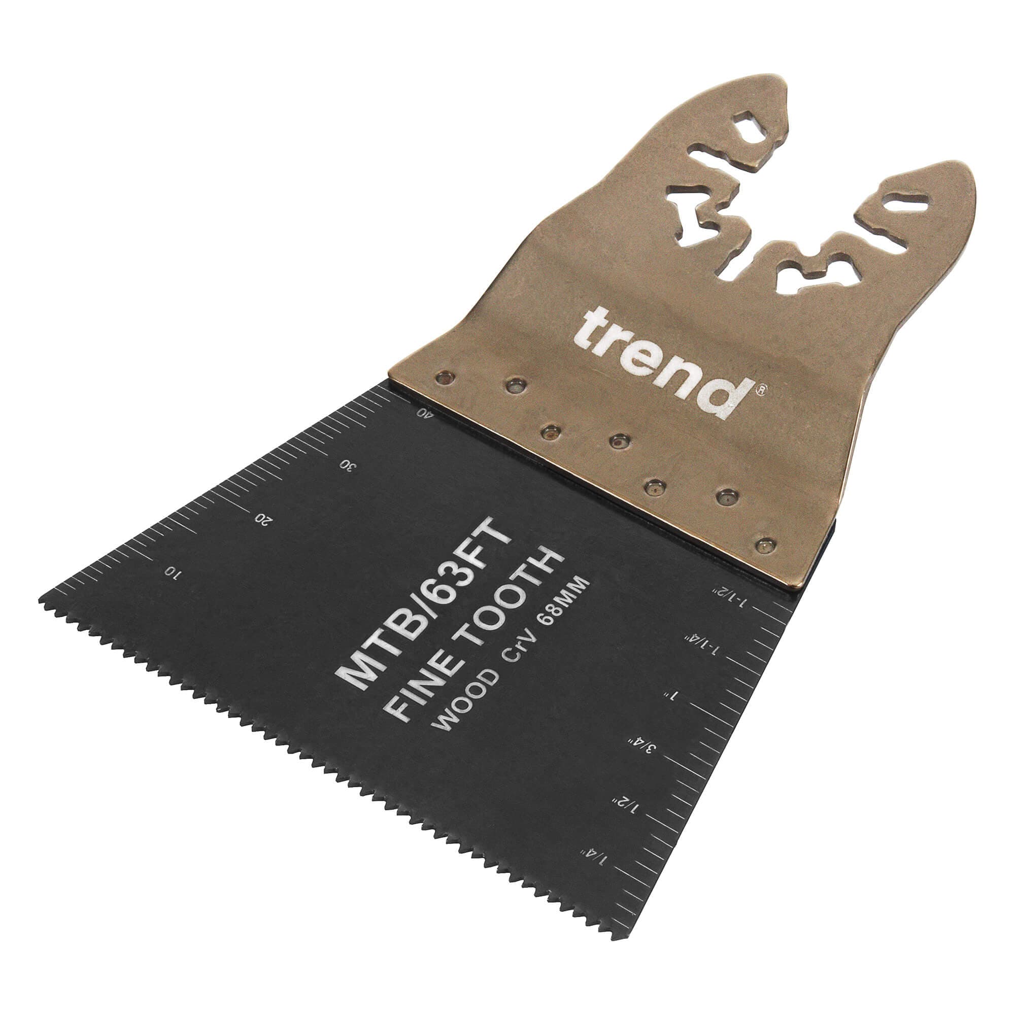 Trend Universal 68Mm Fine Tooth Crv Multi-Tool Blades 5 Pack Pk 5 MTB/63FT