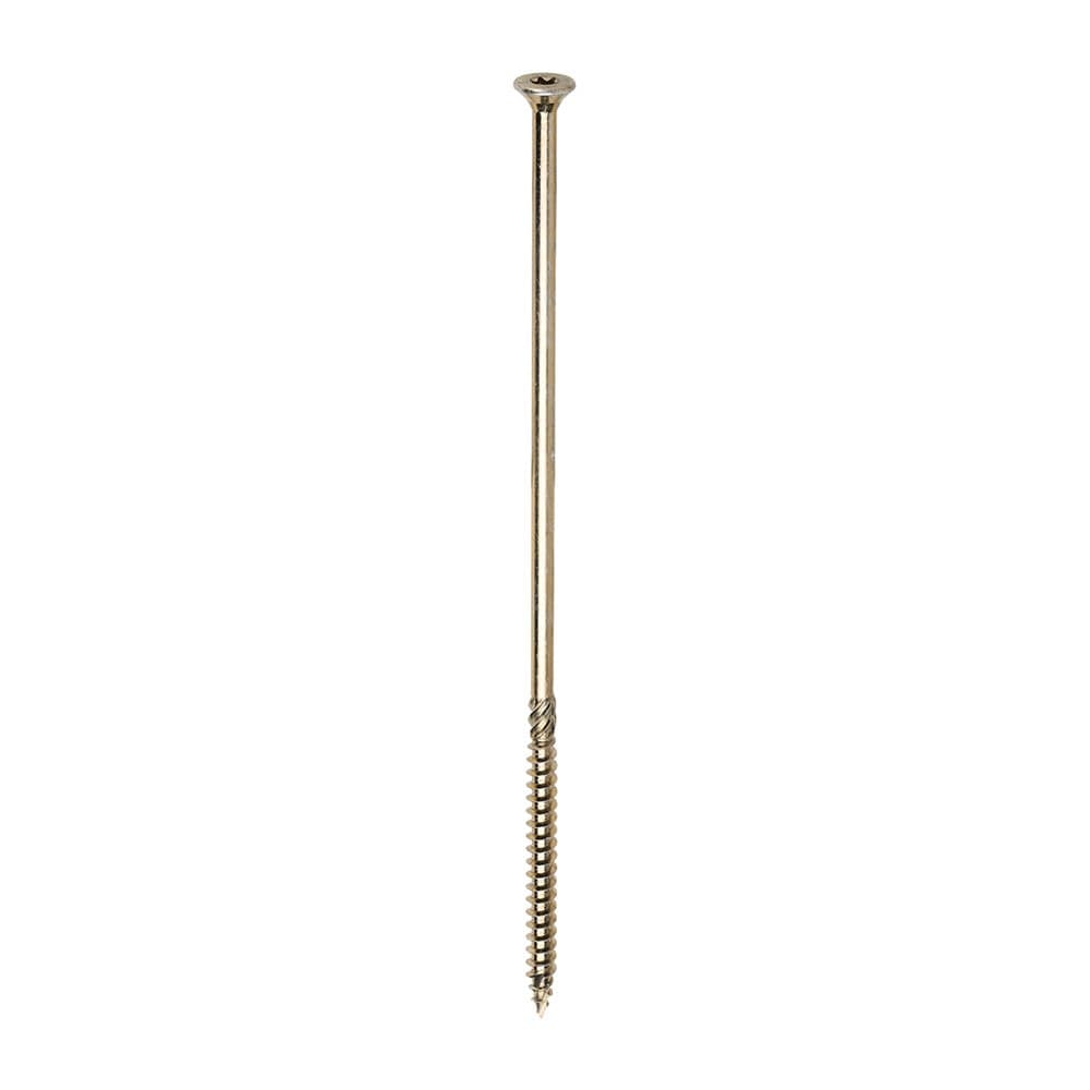 Timco 80250C2C C2 Clamp-Fix Multi-Purpose Premium Screws - Tx - Double Countersunk - Yellow 8.0 X 250 Box 50
