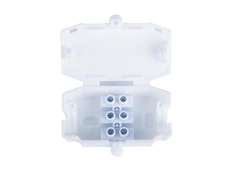 Dencon 1926WNB 3 Pole Connector Box 10A White