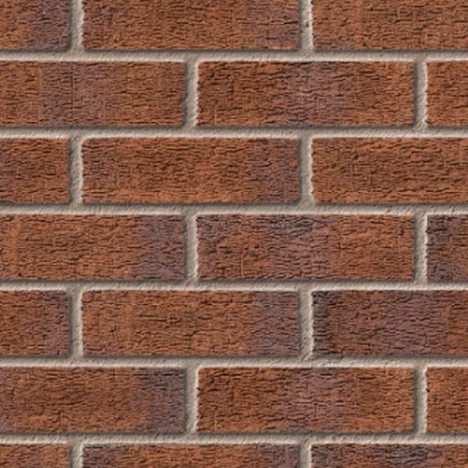 Ibstock Burntwood Red Rustic Facing Brick 65mm | Pack of 500