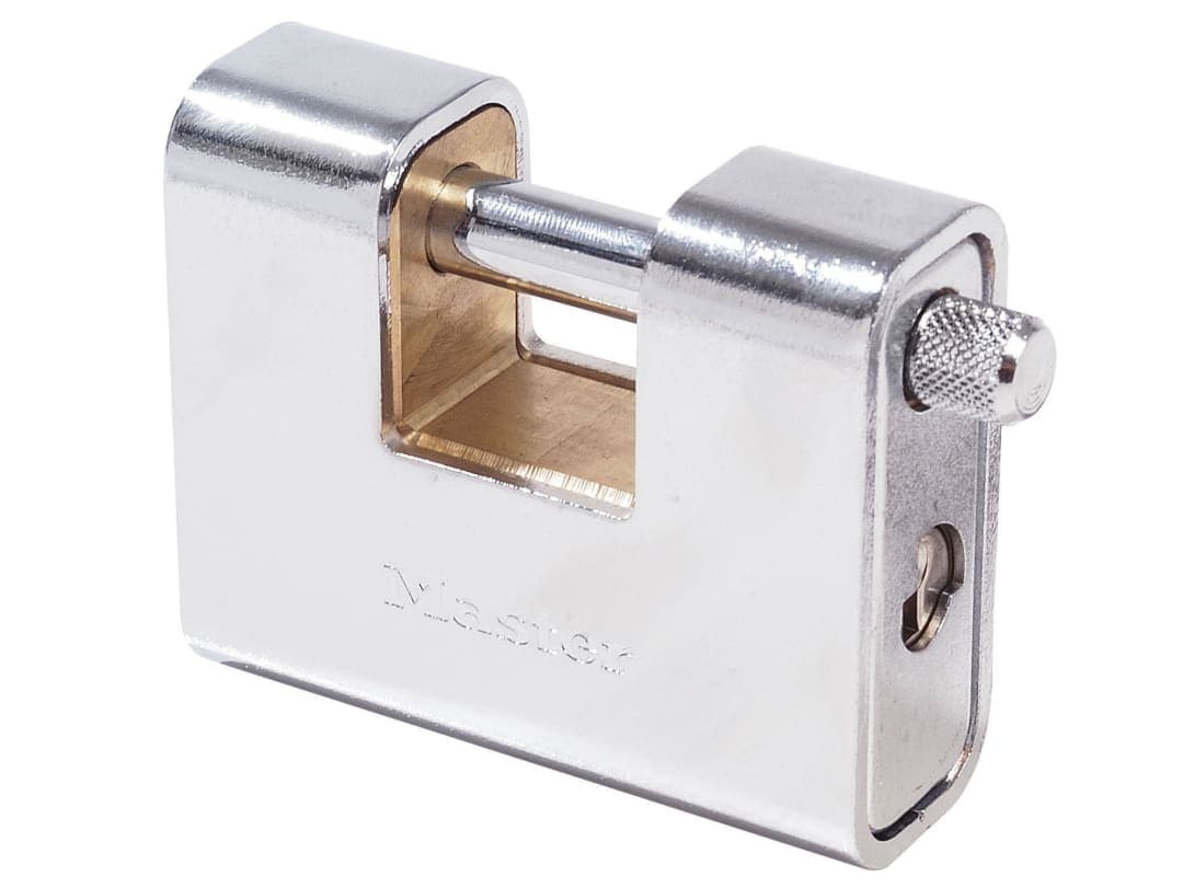Master Lock Armoured 80mm Zinc Body Shutter Padlock 680EURD
