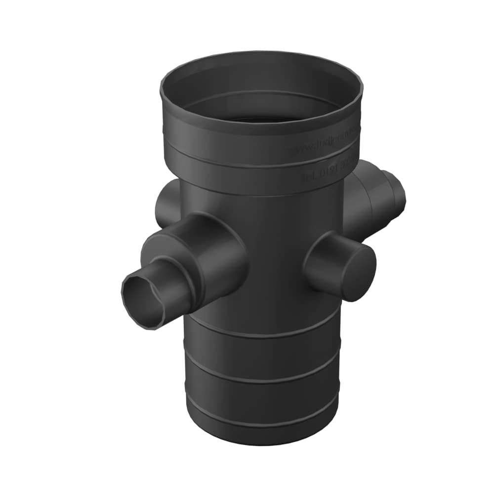 Catchpit Chamber - 300mm Diameter Base Only 110mm Pipes