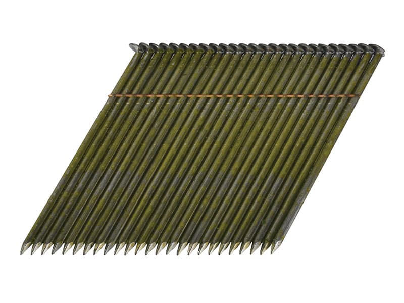 Bostitch S28075 28° Bright Smooth Shank Stick Nails 2.8 X 75Mm (Pack 2000)