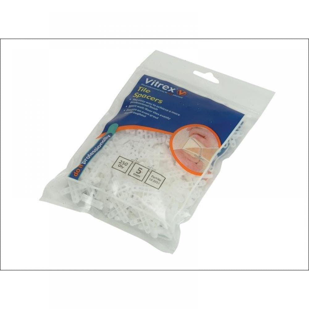 Vitrex 102052 Floor Tile Spacers 5Mm (Pack 500)