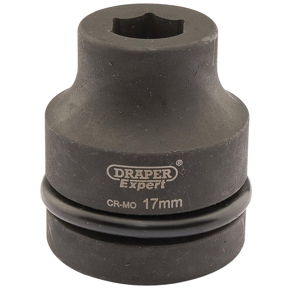 Draper Expert 05098 Hi-Torq® Expert 6 Point Impact Socket 1in Sq. Dr. 17Mm each