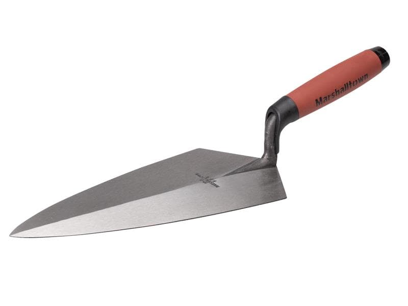 Marshalltown M1911FGHLR Philadelphia Pattern Low Lift Brick Trowel Durasoft® Handle 11In