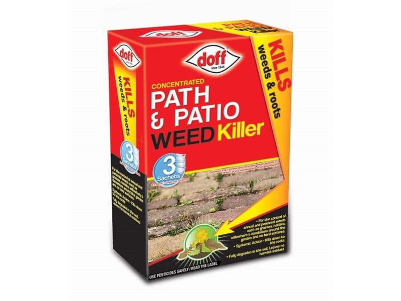 Doff F-FT-003-DOF Path & Patio Weedkiller Concentrated Sachet X 3