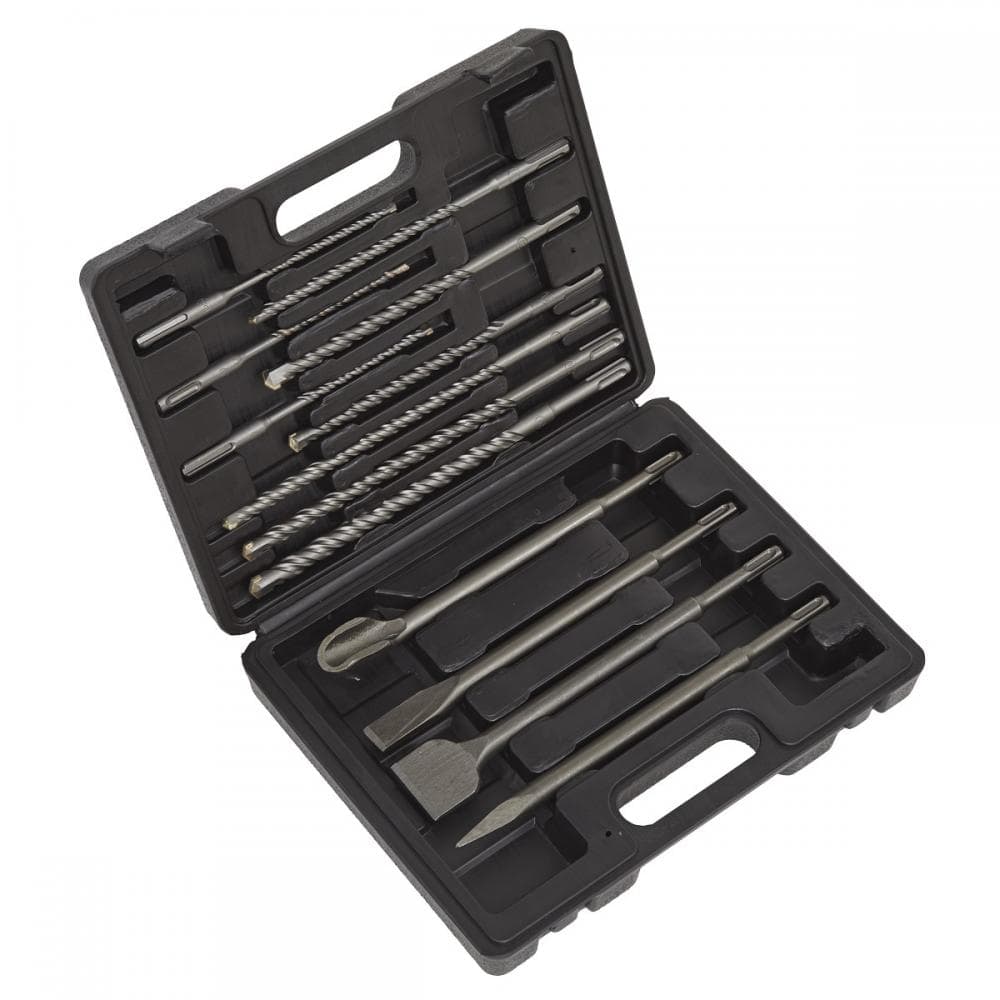 Sealey WDCS Sds Plus Drill Bit & Chisel Set 13Pc