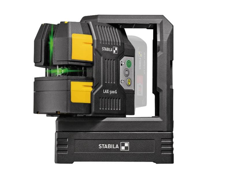 Stabila 19983 Lax 500 G Cross Line Plus Plumb Point Laser 12V Bare Unit