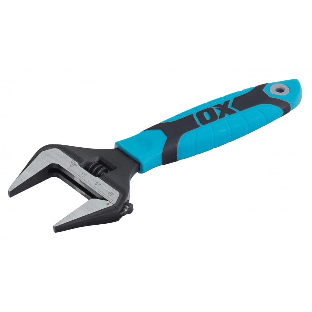 Ox Tools OX-P324606 Ox Pro Series Adjustable Wrench Extra Wide Jaw 6” (150Mm) EA