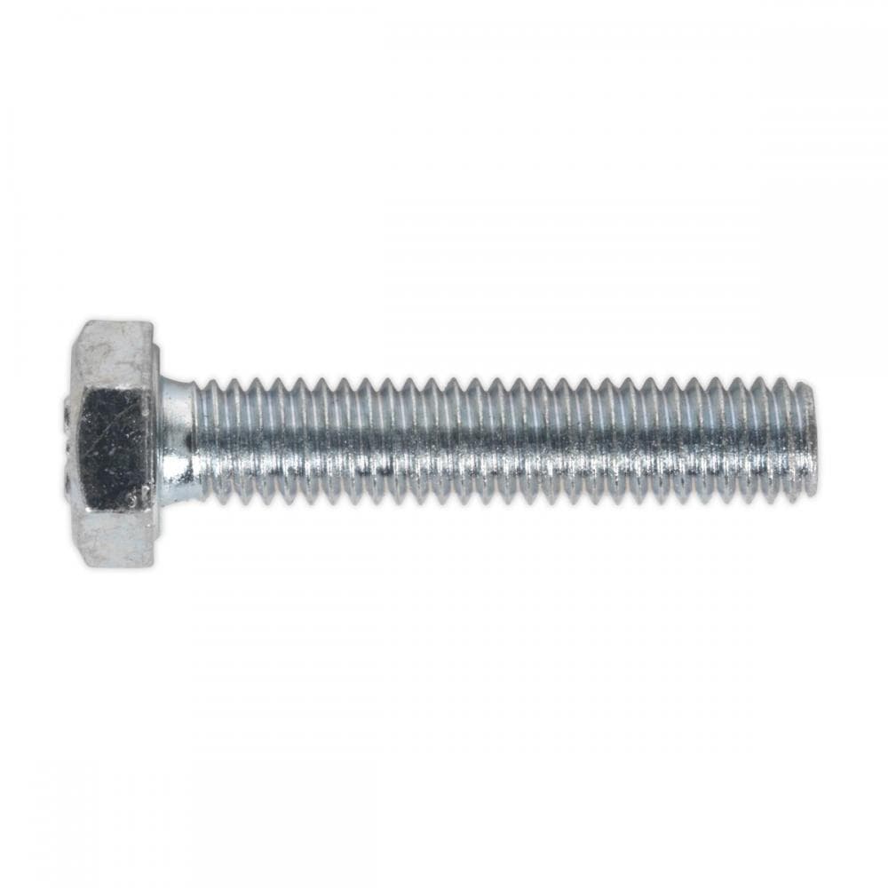 Sealey SS630 Ht Setscrew M6 X 30Mm 8.8 Zinc Pack Of 50