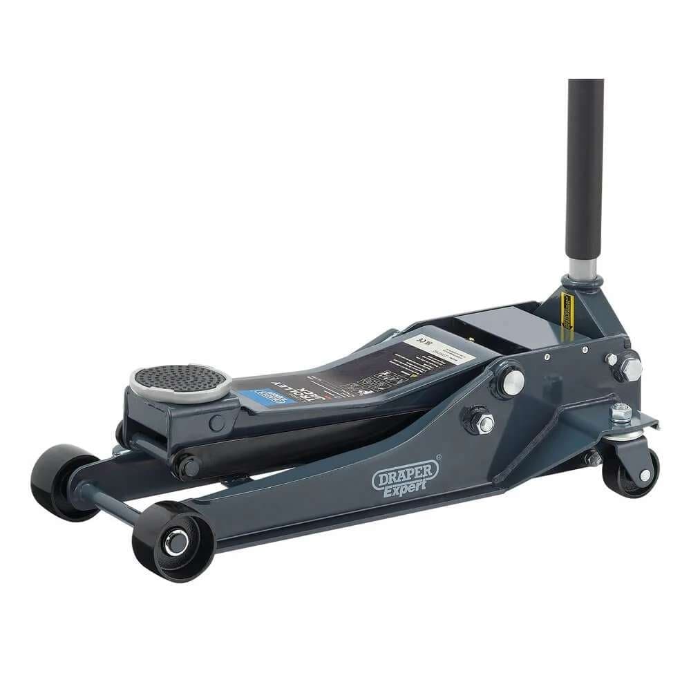 Draper Expert Professional Low Profile Garage Trolley Jack 4 Tonne each 1 24276