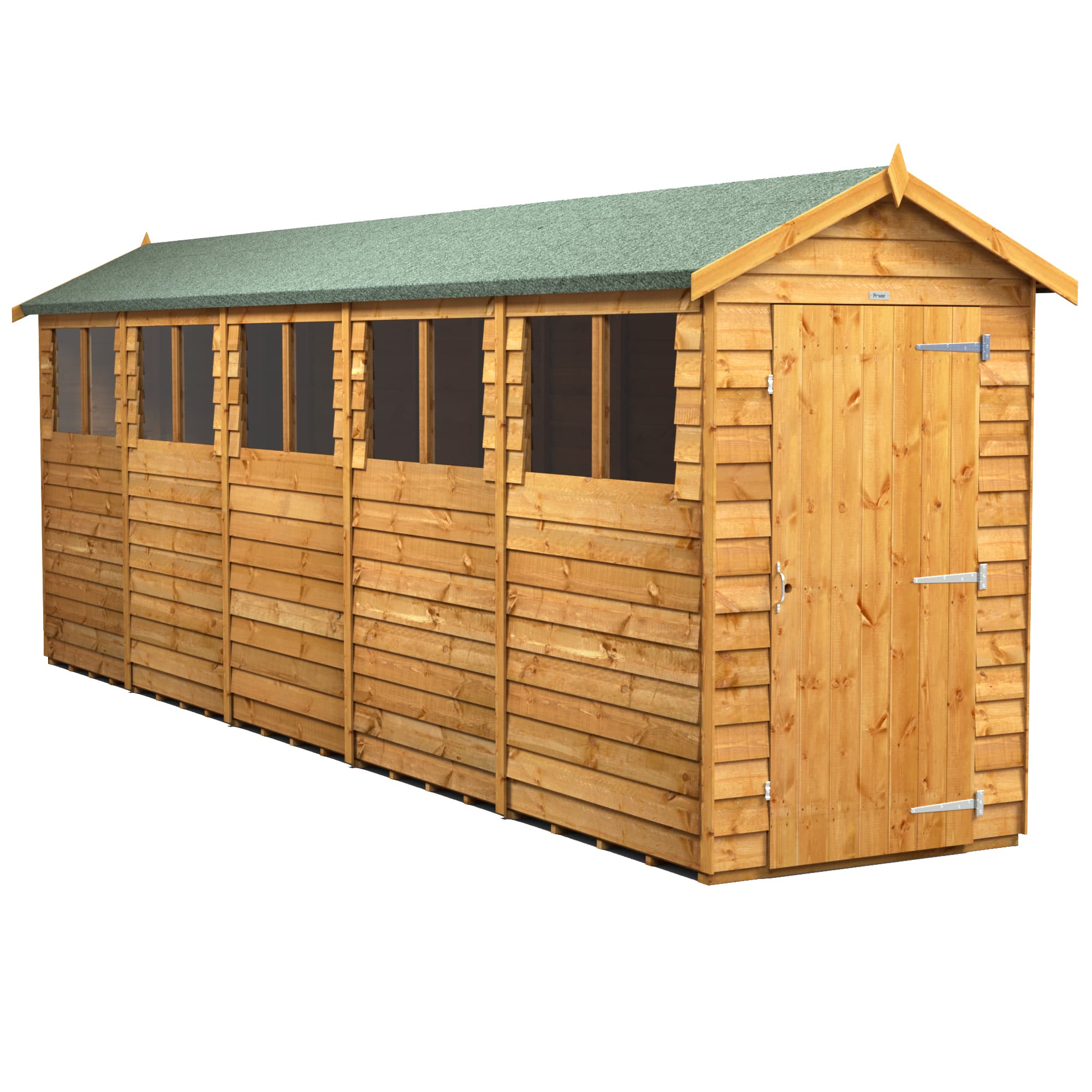 Powersheds 20 x 4 Power Overlap Apex