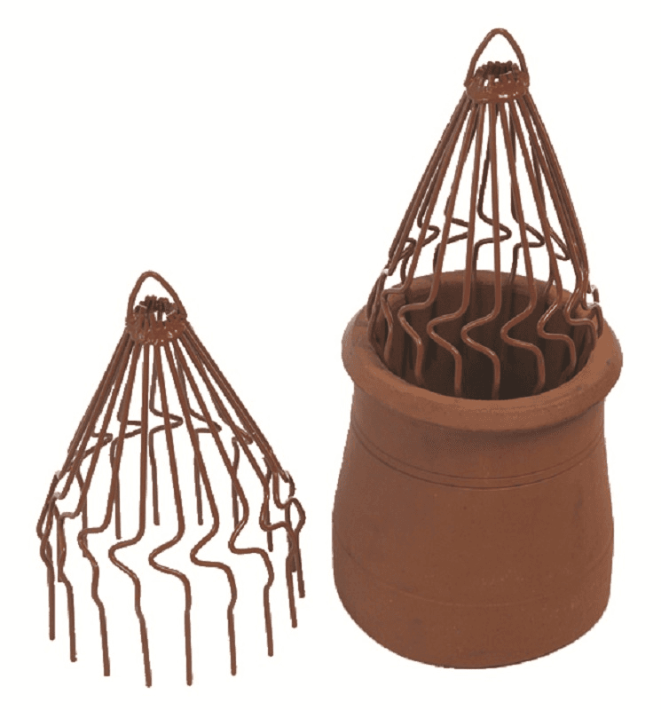 Mad Cowl Mad Sprung Birdguard Powder Coated Terracotta