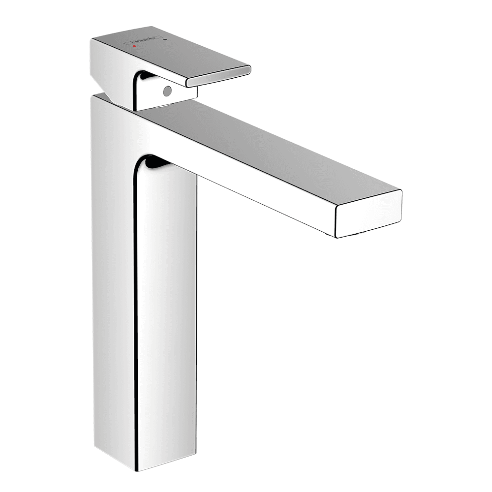 Hansgrohe Vernis Shape Single lever basin mixer 190 with metal pop-up waste set - Chrome - 71590000
