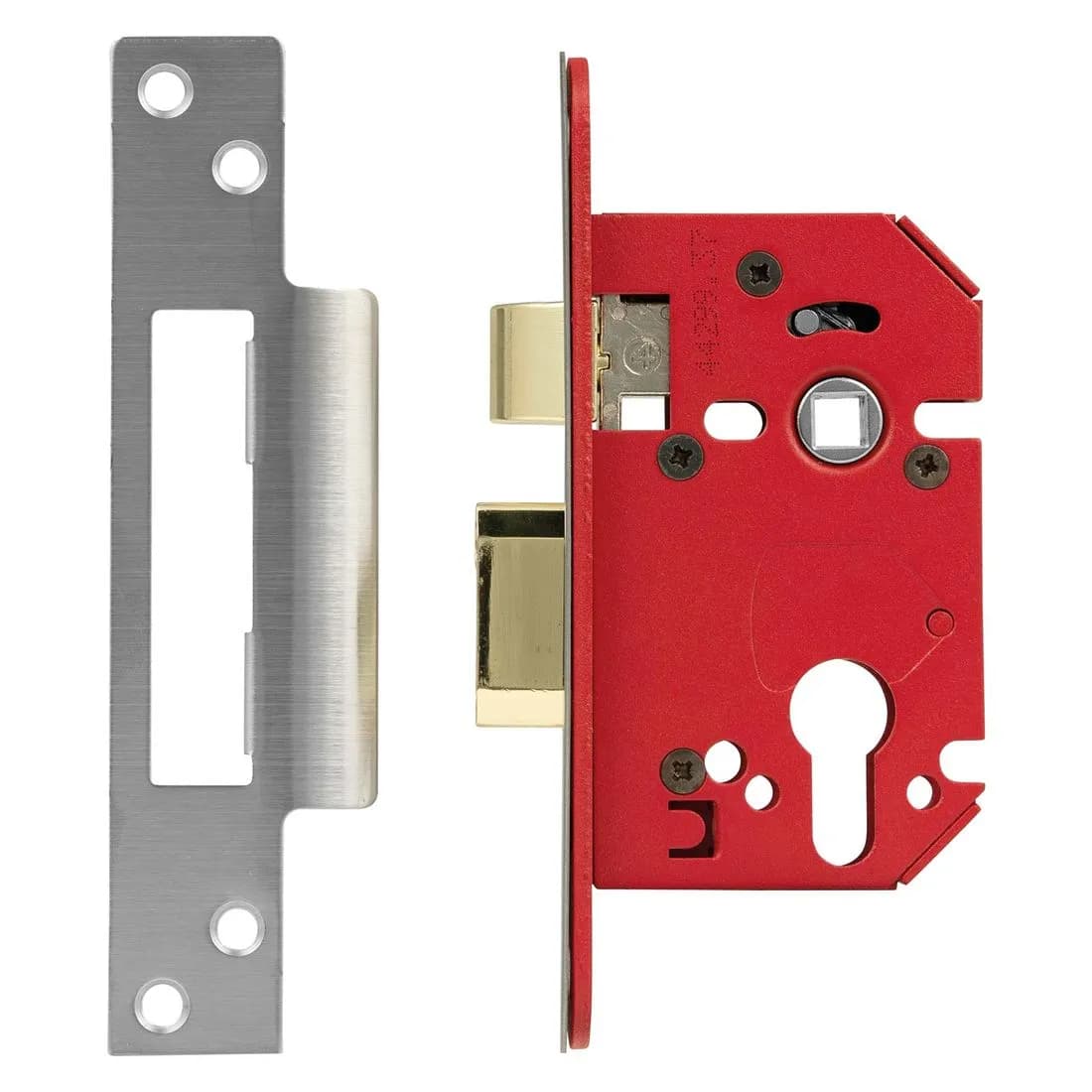 S.Bolt Eu.Prof.Cylmort. S.Lock Pb 2.5Inch Case Only Visi