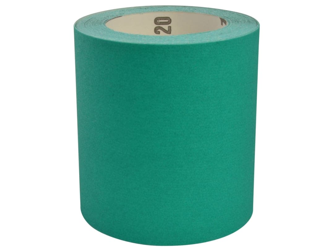 Oakey Liberty Green Sanding Roll 115mm x 10m Fine 120G 66261116749