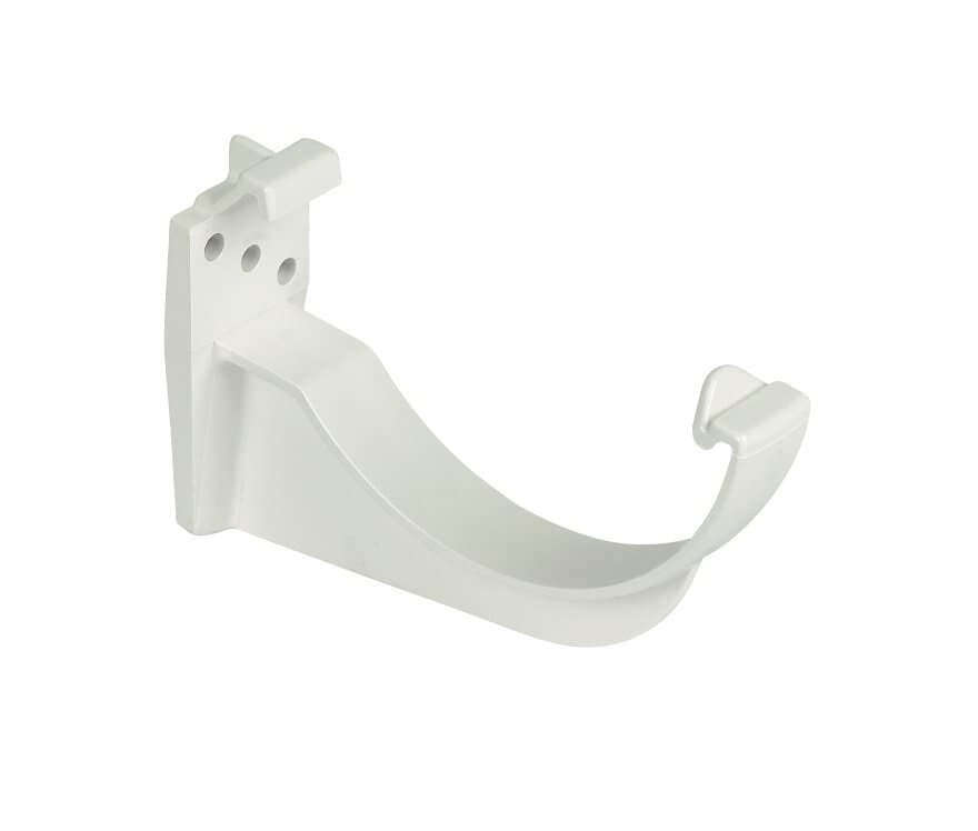 FloPlast Half Round Gutter Fascia Bracket - 112mm White
