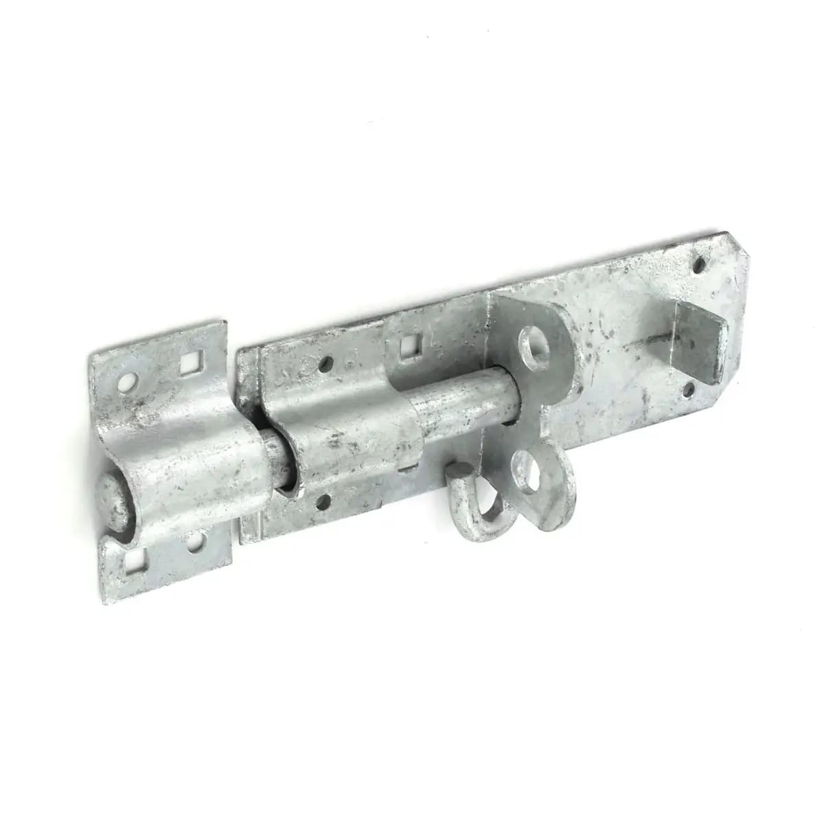 2A Steel Brenton Padlock Sliding Gate Bolt - 150mm - Galvanised - Hardware Solutions