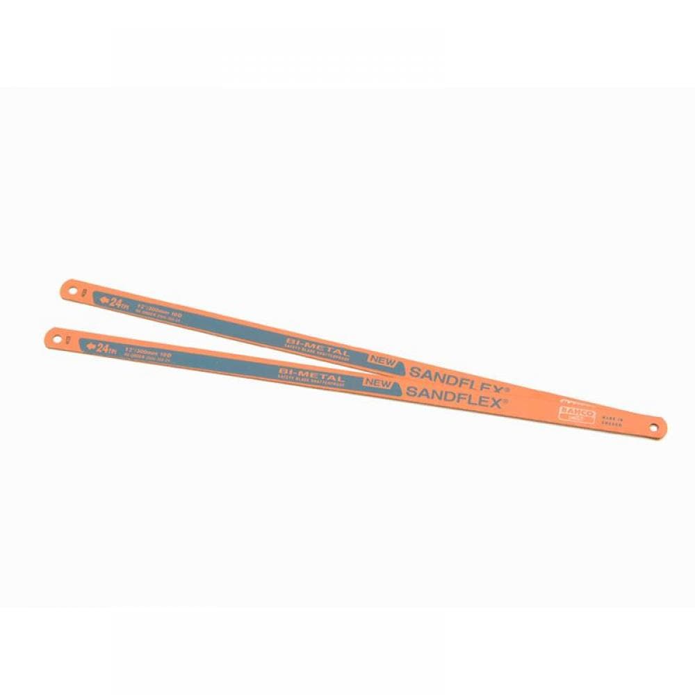 Bahco 3906-300-24-2P 3906 Sandflex® Hacksaw Blades 300Mm (12In) X 24 Tpi (Pack 2)