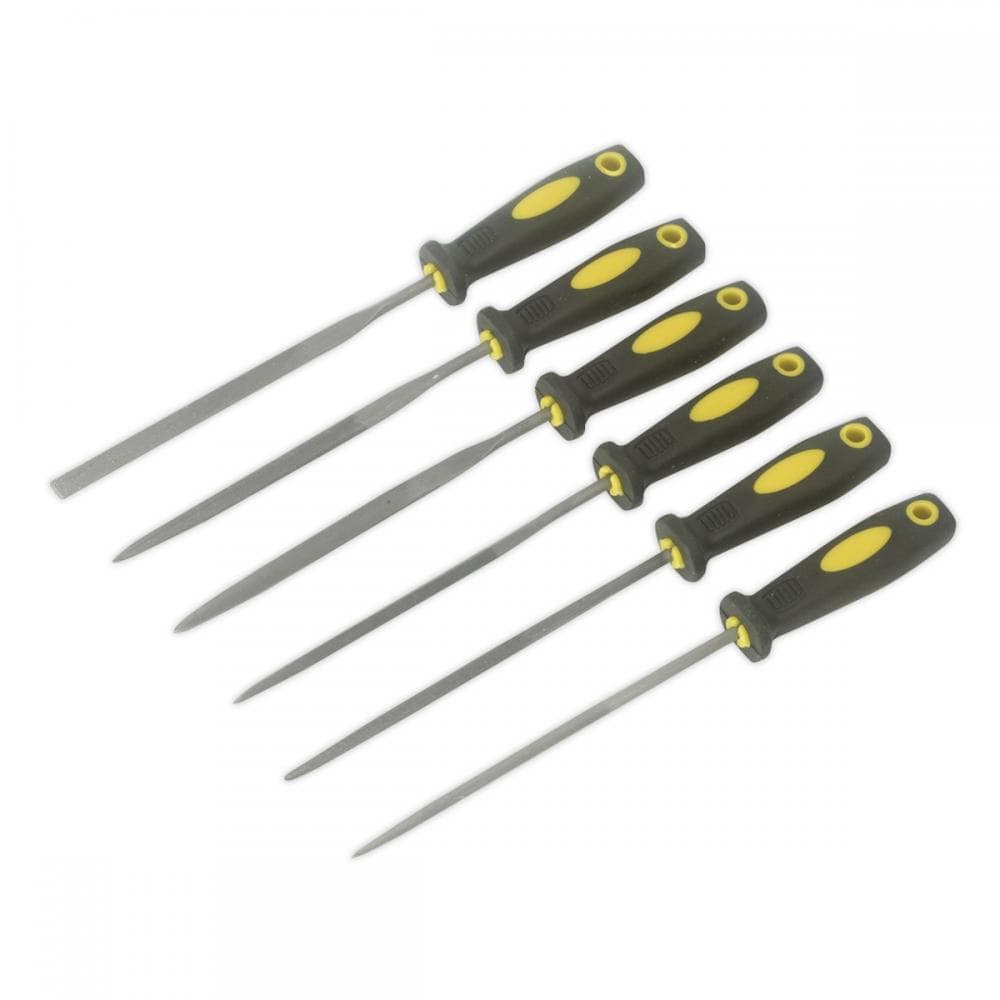 Sealey S0628 Needle File Set 6Pc 100Mm