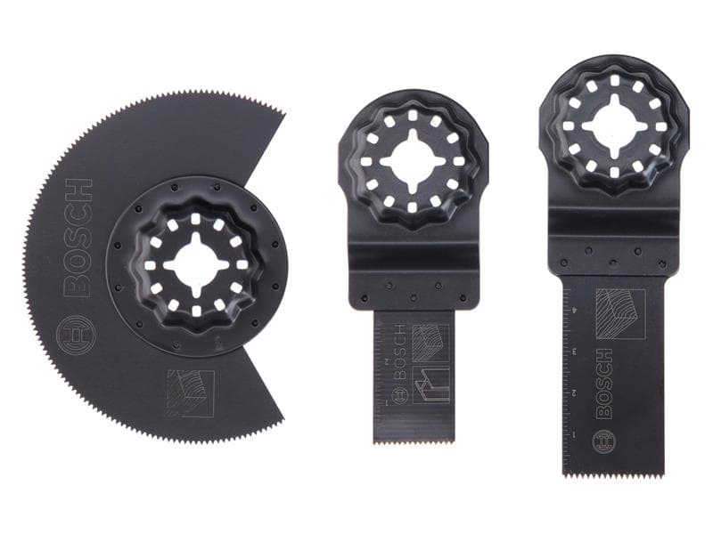 Bosch Powertool Accessories 2607017323 Starlock Starter Set 3 Piece