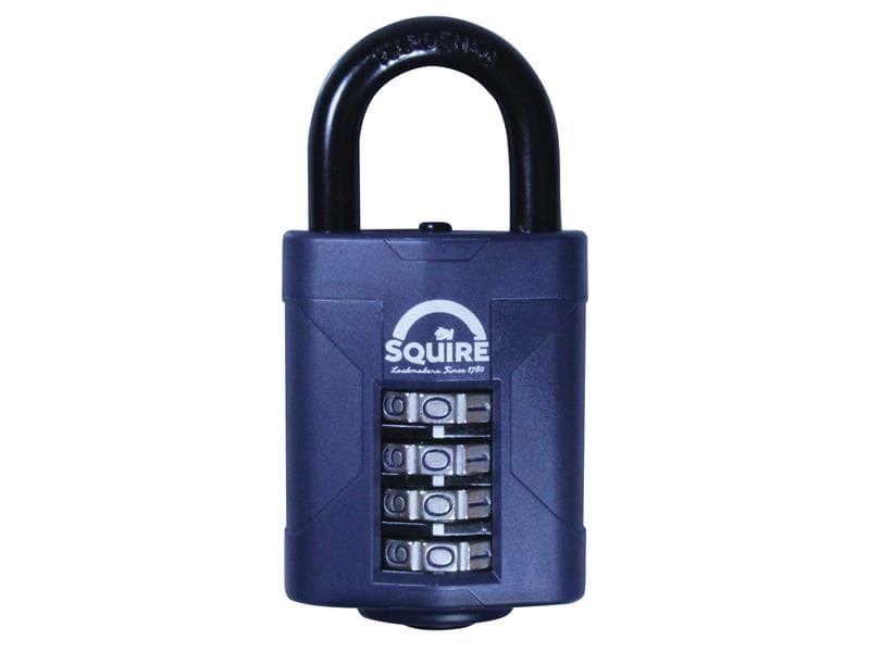 Squire CP50 Cp50 Combination Padlock 4-Wheel 50Mm