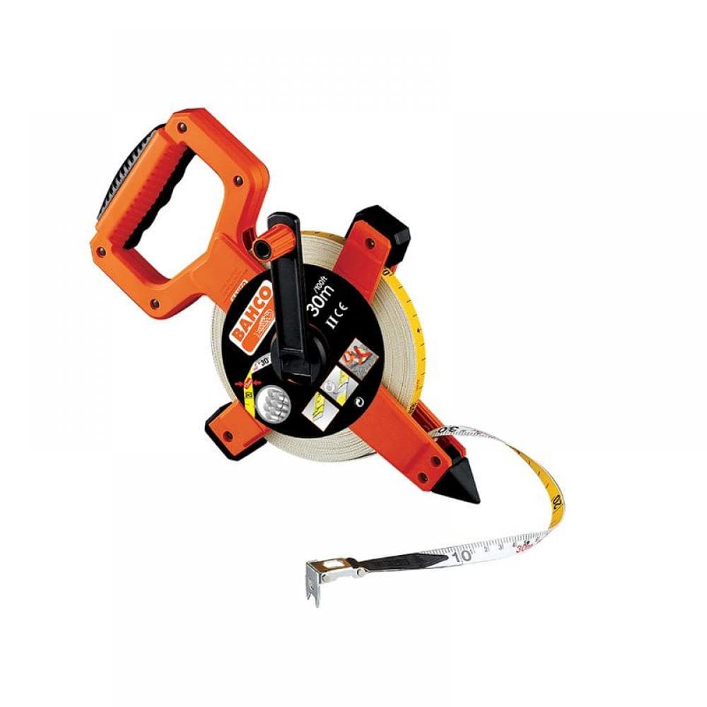 Bahco LTS-50-E Lts Open Reel Fibreglass Tape 50M/165Ft (Width 13Mm)