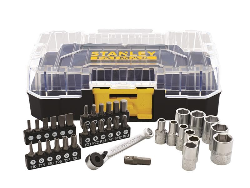 Stanley® FMMT19101-0 Fatmax® 1/4In Socket & Bit Set 37 Piece