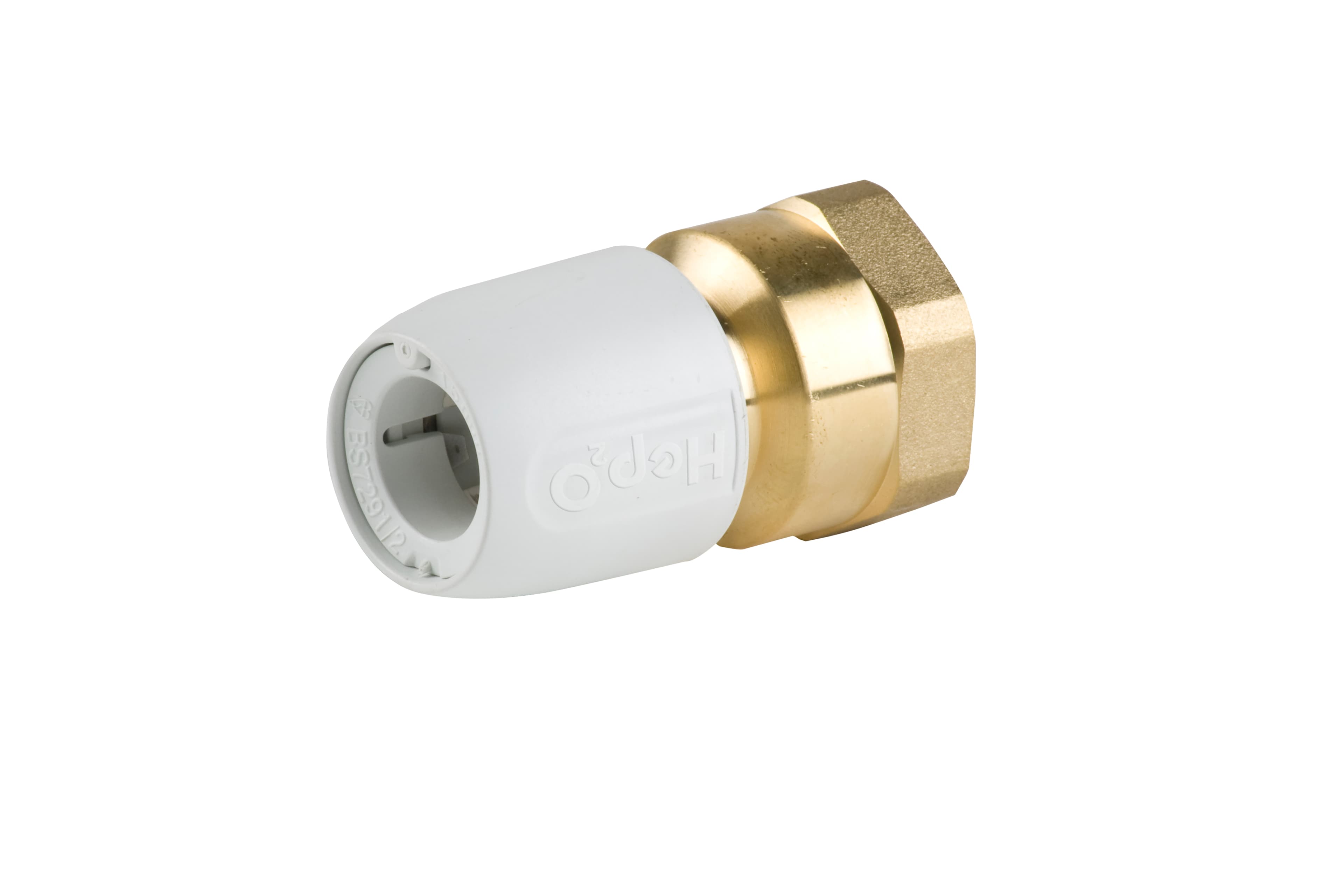 Hep2O Wavin Hep2O Brass F/Iron Adaptor 15Mm X 1/2Inbsp Hx28/15W HEP134