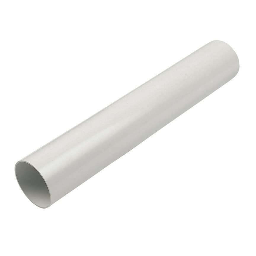 Floplast 21.5Mm White Pvcu O/F Pipe OS01W