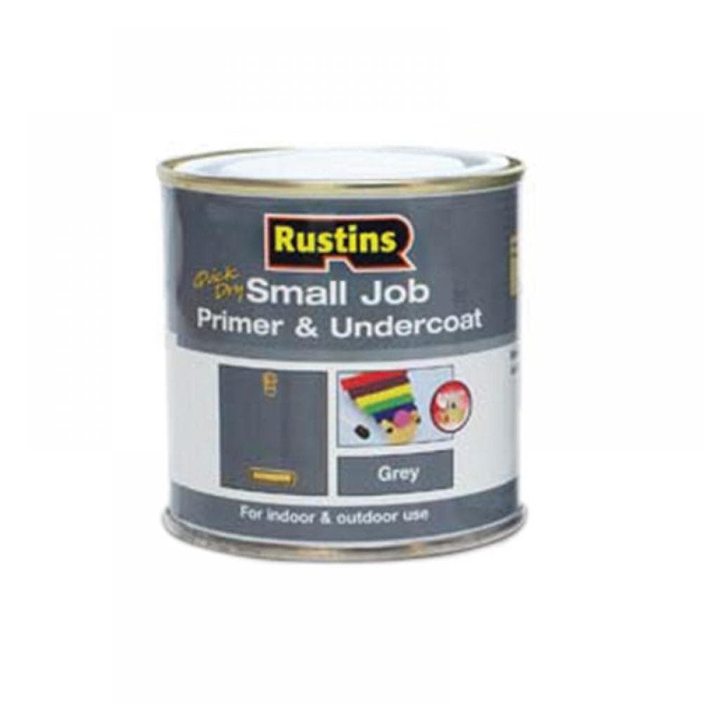 Rustins SGPU250 Small Job Primer & Undercoat Grey 250Ml