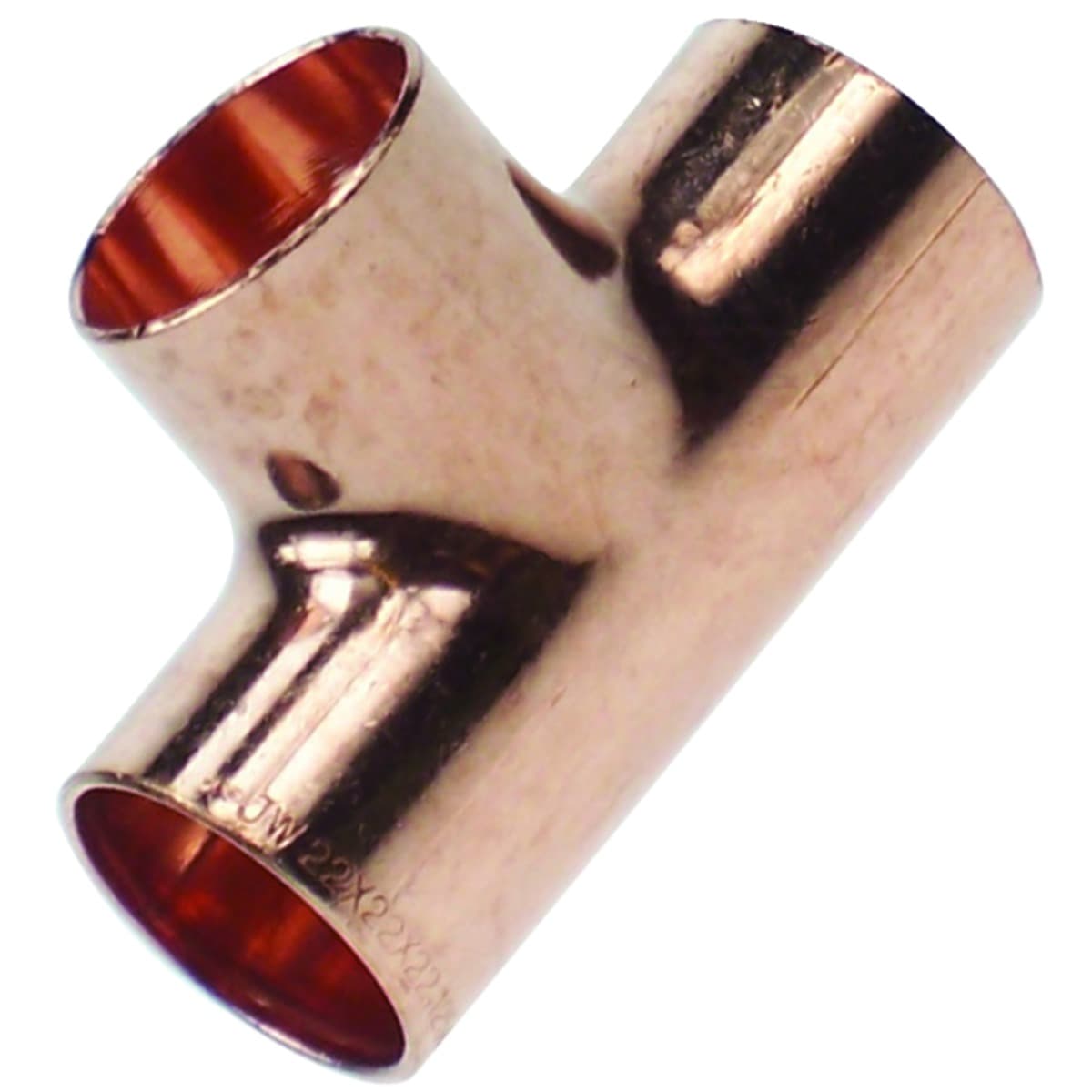 End Feed Equal Tee 15mm