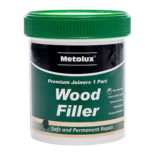 Metolux 1 Part Wood Filler – Dark 250ml