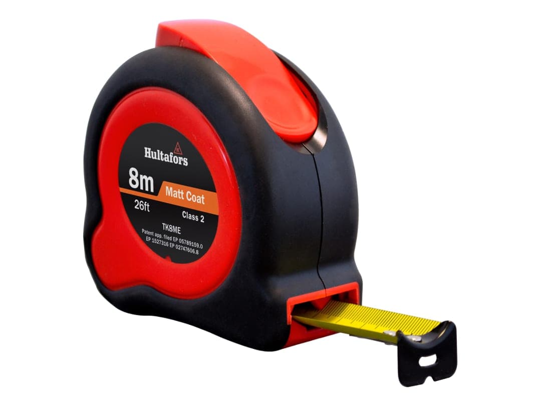 Hultafors TKC8ME Tuf-Lok Pocket Tape 8m/26ft (Width 25mm) 367213