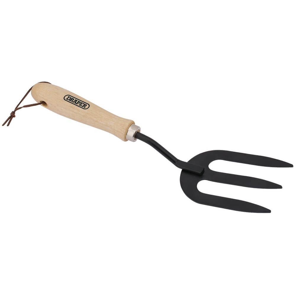 Draper 83990 Carbon Steel Weeding Fork With Hardwood Handle each