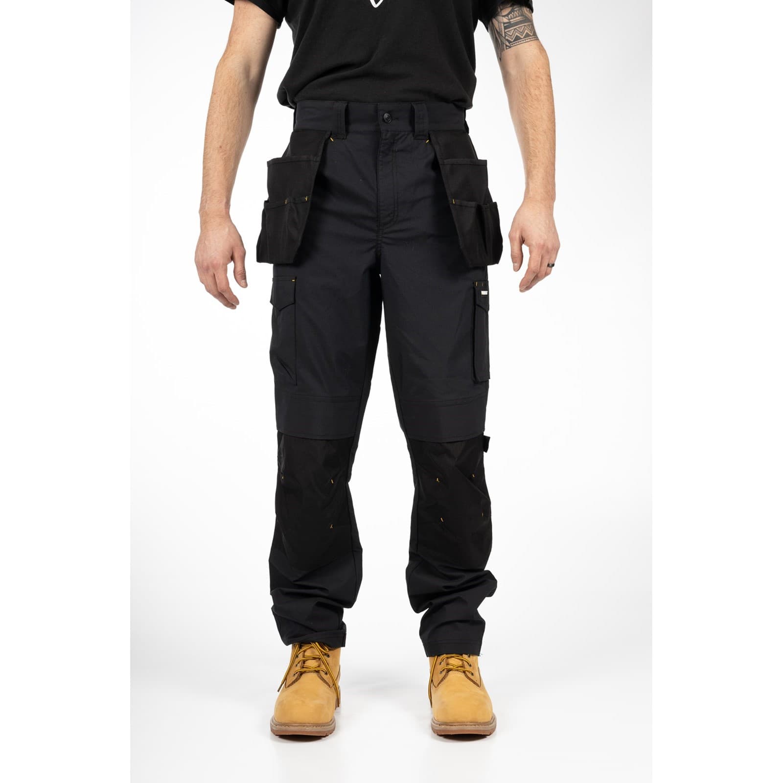 Caterpillar Nexus Holster Stretch Pocket Trouser Size 38 Black 39486-73648-07"